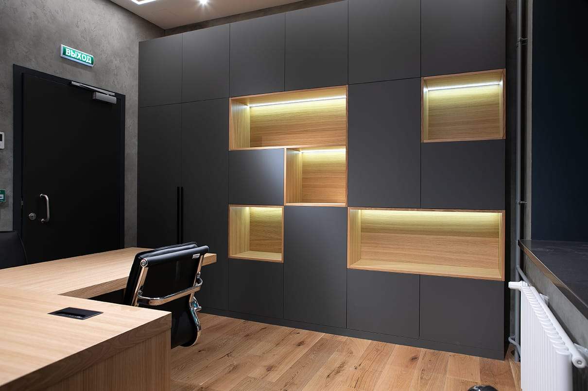 техно шкаф с подсветкой